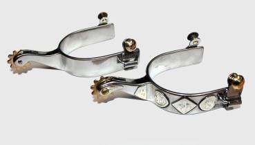 "KY" | Show Spurs | German Silver