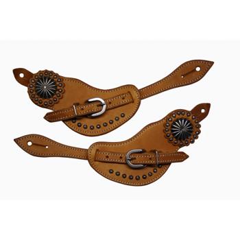 Buckaroo Sporeremme med flot concho 2. sortering