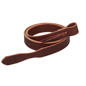 Weaver Latigo Tie Strap w/ Holes | Burgundy