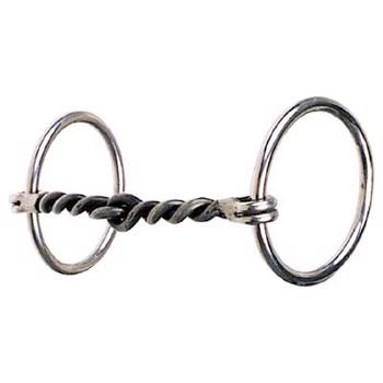 Medium Rings 7/16'' Large, Twisted, Sweet Iron