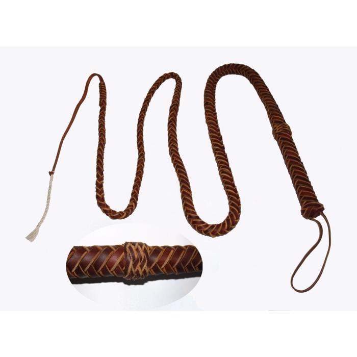 Bull Whip - Full Latigo Braided - 8´ / 250cm
