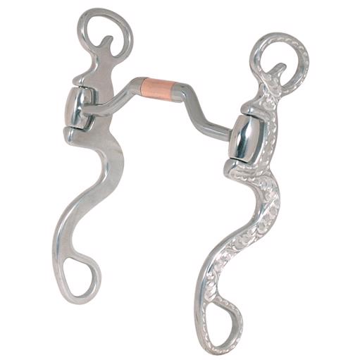 Western Outfitter FG Aluminum Low Hinged Port Bit