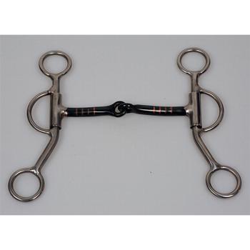 Short Shanked Snaffle Bit - SS Shanks - BS Mouth P