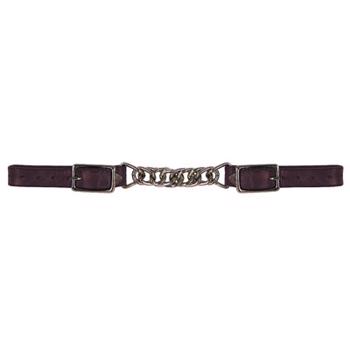 Reinsman 5/8'' flat link leather curb chain