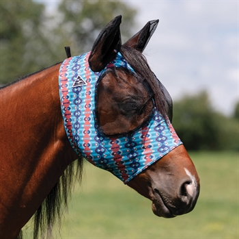 Comfort Fit Lycra Fly Mask w/ Forelock Opening | Canyon Pony