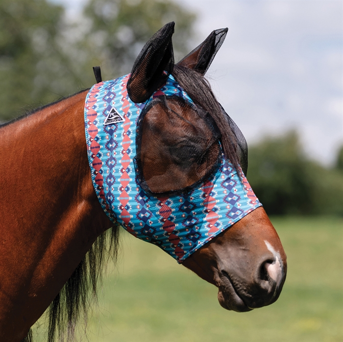 Comfort Fit Lycra Fly Mask w/ Forelock Opening | Canyon