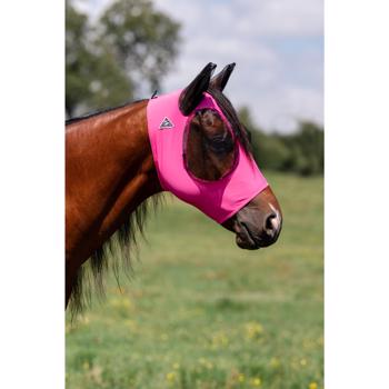 Comfort Fit Lycra Fly Mask w/ Forelock Opening | Pink