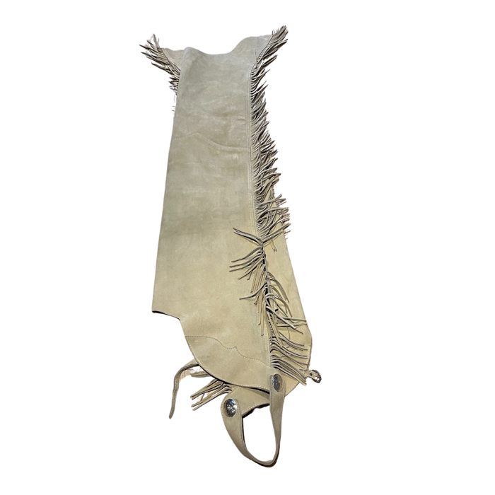 Western Ruskind Chaps med to conchos | Tan