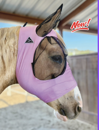 Comfort Fit Lycra Fly Mask | Orchid