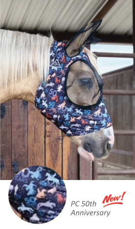Comfort Fit Lycra Fly Mask | PC 50th Anniversary