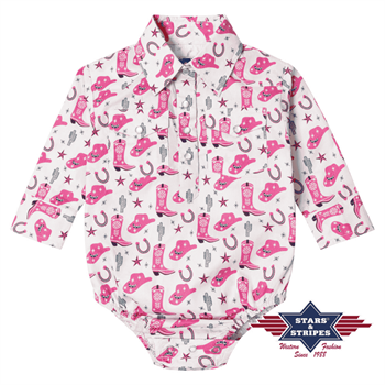 Stars & Stripes Shirt | Baby Cowgirl