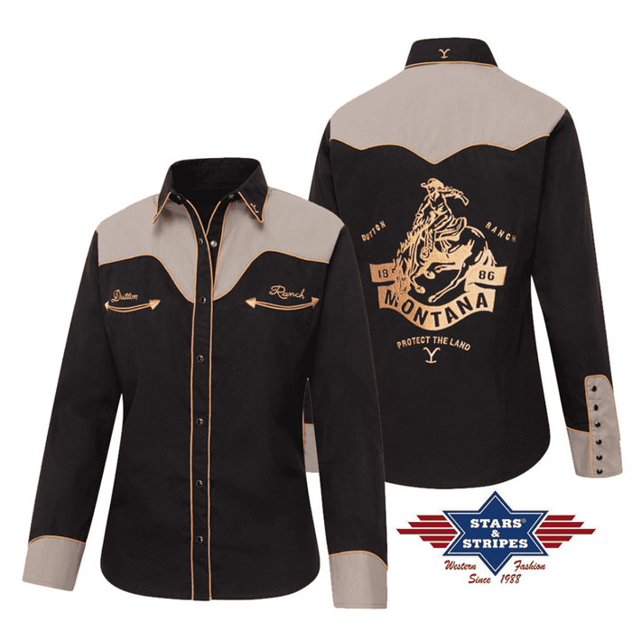 Stars & Stripes Ladies Shirt | Cowgirl | Yellowstone