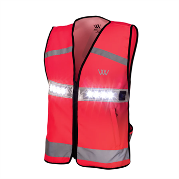 Woof Wear | Hi Vis Riding Vest | Hi Vis Pink