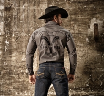 Stars & Stripes Men's Shirt - Yellowstone - Ride for the Brand