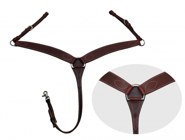 Western Fortøj Latigo Stitched