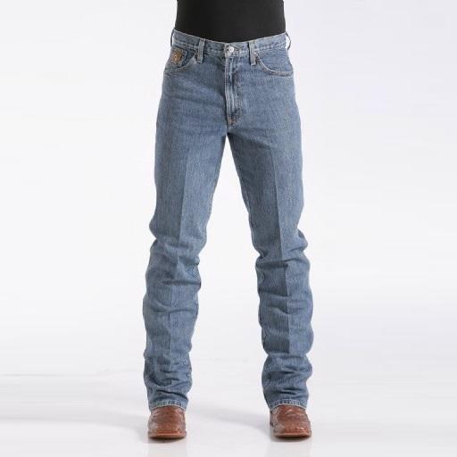 Cinch Bronze Label | Slim Fit Men\'s Jeans - Medium Stone Wash