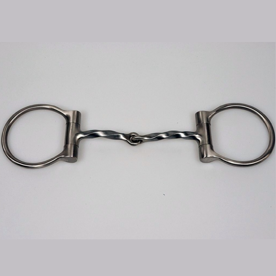 Blank Twisted Snaffle D-Ring