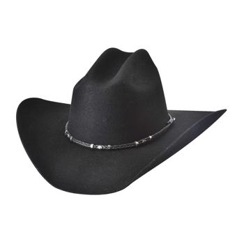 Bullhide Hats | Gholson 4X Filthat | Black 60 cm