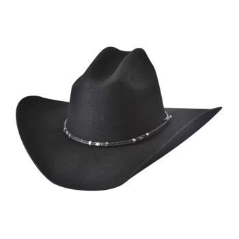 Bullhide Hats | Gholson 4X Filthat | Black