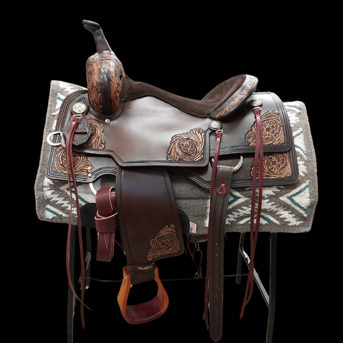 Circle Y | Cody Crow Ranch Rider Antique Finish