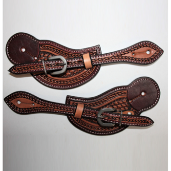 Harley Basket Spur Straps