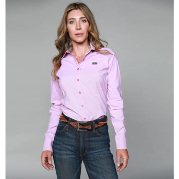 Kimes Ranch | Ladies Linville Shirt | Lilac
