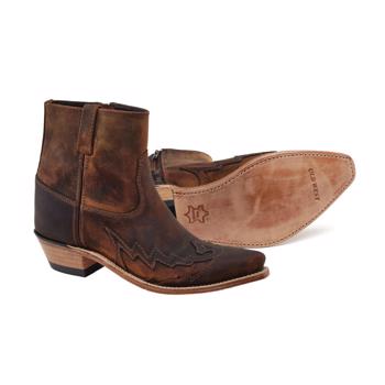 Old West Mens Cowboy Boot | Aged Brown