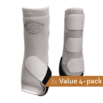 DRESSAGE 2XCool Sports Medicine Boots 4-pack | White