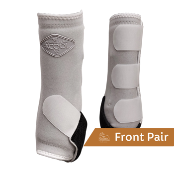 DRESSAGE 2XCool Sports Medicine Front Boots | White