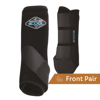 2XCool Sports Medicine Front Boots | Black Large