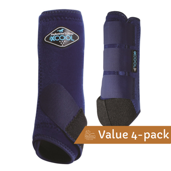 2XCool Sports Medicine Boots 4-pack | Navy