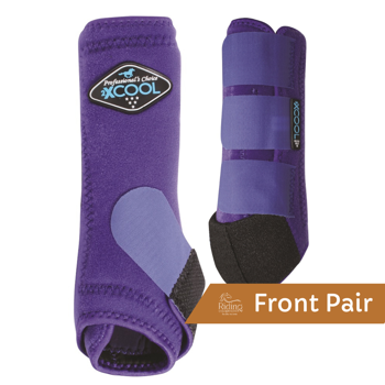 2XCool Sports Medicine Front Boots | Purple Medium