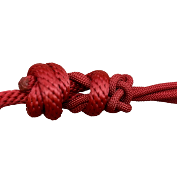 Prof Choice | Rope Halter w/ 10´ Lead Red