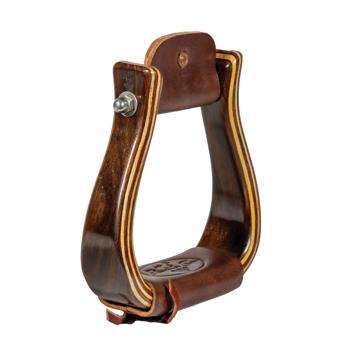 Professional's Choice | Wood Stirrup 3" | Dark
