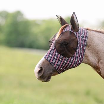 Comfort Fit Lycra Fly Mask w/ Forelock Opening | Starburst Cob