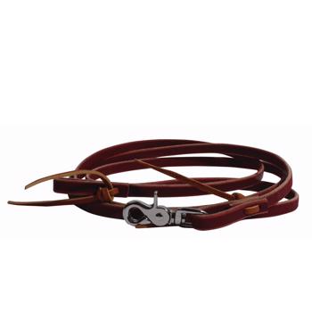 Prof. Choice | Pineapple Knot Latigo Roping Rein ½"