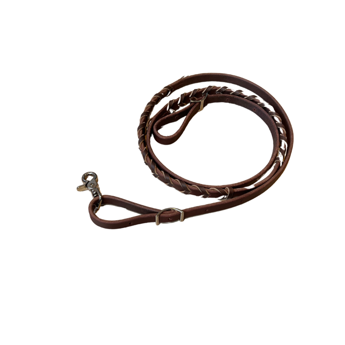 Professional\'s Choice | Barrel Rein Laced 5/8 BUR