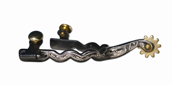 Professional's Choice | Blued Silver Spur w/ 10 pt. Rowel