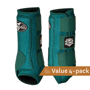 Strike Sports Medicine Boots 4-pack | Emerald Green