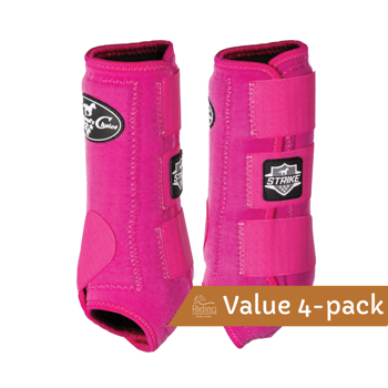 Strike Sports Medicine Boots 4-pack | Raspberry