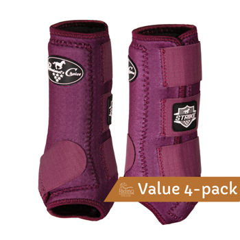 Strike Sports Medicine Boots 4-pack | Wine