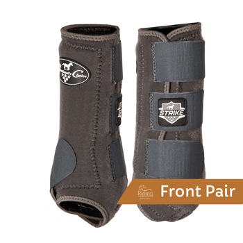 Strike Sports Medicine Front Boots | Charcoal
