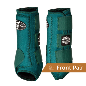 Strike Sports Medicine Front Boots | Emerald Green