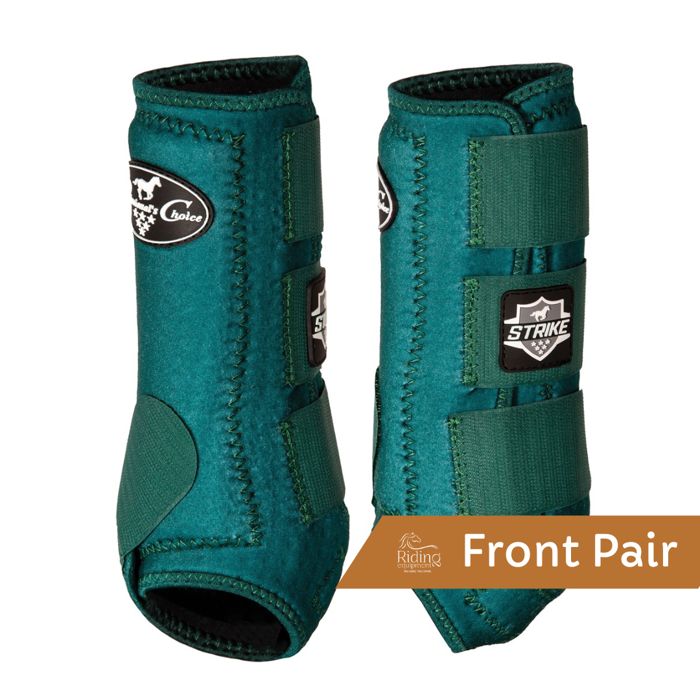 Strike Sports Medicine Front Boots | Emerald Green