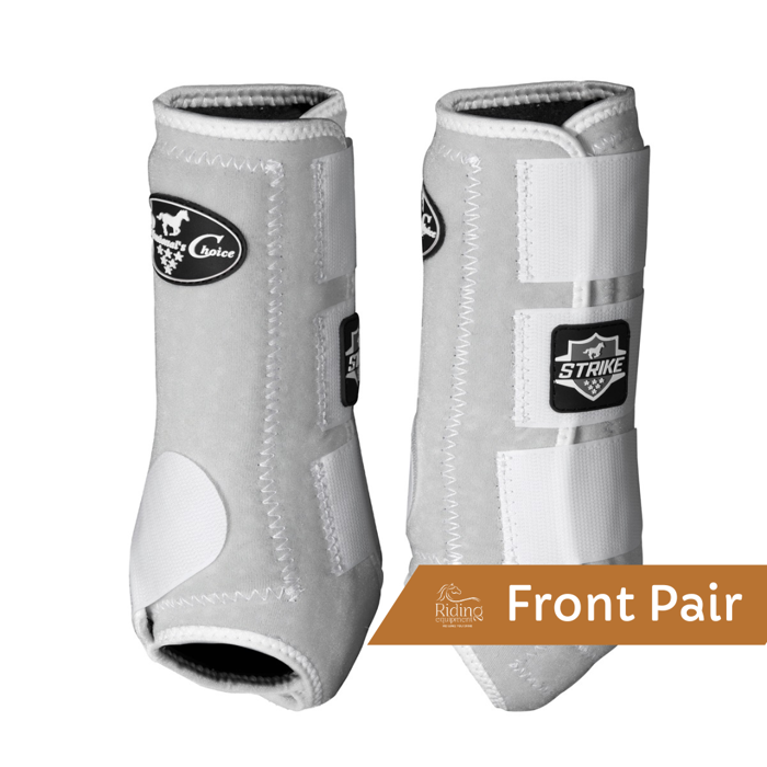 Strike Sports Medicine Front Boots | White
