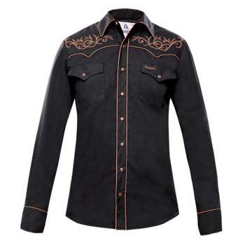 Ranger's Mens Shirt | Weston Black 2XL