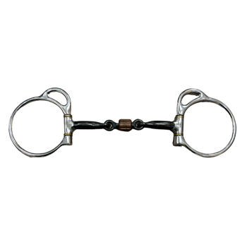 Reinsman | Smooth Sweer Iron Snaffle w/ Copper Roller