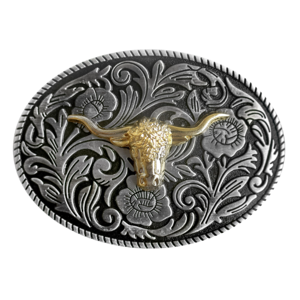 Belt Buckle - Golden Sampson