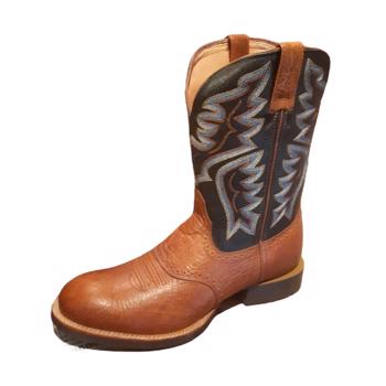 Twisted X | Men's Cattleman Boot | Aztec Glazed Shoulder/Black