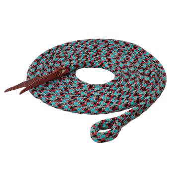 ECOLUXE Lead Rope w/ Loop | Black/Dark Red/Turquoise/Charcoal